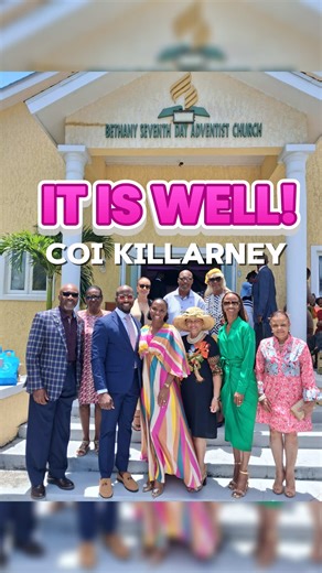It Is Well: 2 Kings 4 (25-26) 💐 The COI Killarney Team attended a church service at Bethany Seventh Day Adventist Church on May 9th, 2026 #bahamiantiktok🇧🇸 #christiantiktok #churchservice #sevendayadventist #coi