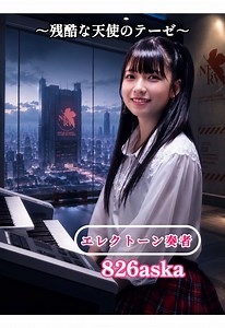 @826aska UHD高画質化 過去シリーズ 残酷な天使のテーゼ の演奏はエレクトーンの 多彩な音色を駆 使したりイトタのような重責者 曲の疾走感を忠実に再現する マレンジカで高く評価されています 圧倒的な表現力と超絶技巧 で知られる エレクトーン奏者です。 エレクトーン界のプリンセス称される彼女は2019年にメジャーデビューを果たし全国ツアーやメディア出演など幅広く活躍しています。 2026年メジャーデビュー7周年 826aska「あすかちゃん」 8歳からエレクトーン始める 2026年25歳 モモタン過去推し活 ファン歴10年以上 写真・動画クリエイター 動画エディター UHD高画質化 改編.編集者モモタン💻📱 本人許可 #エレクトーン#アニメ #残酷な天使のテーゼ