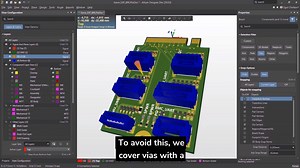 18 reactions | This video shows how to tent vias in Altium Designer...