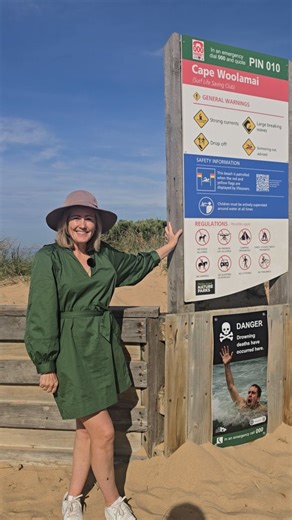 🌊⚠️Bass Coast Shire Council is trialling new coastal safety signage at several high-risk locations, including Kilcunda Beach, Woolamai Beach and Forrest Caves. Developed by @lifesavingvic and funded through the Australian Government’s Beach Drowning Blackspot Reduction Program, the signs use evidence-based design, clear hazard warnings and multilingual messaging to help people make safer decisions at our beaches. The messages were tested using virtual reality, scenario testing and community fee