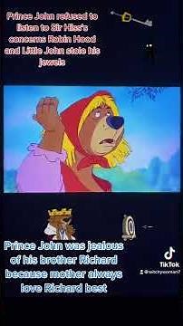 Prince John ignored Sir Hiss’s concern about the bandits in disguise as fortune tellers