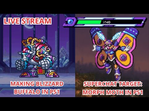 🔴 MAKING BLIZZARD BUFFALO IN PS1! | PIXELART STREAM AND CHAT