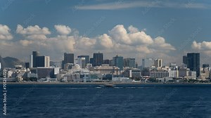 Fast-Paced Time Lapse of Rio de Janeiro's Financial District