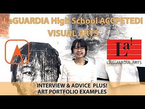 Interview with ACCEPTED LAGUARDIA!! HIGH SCHOOL student for Visual Arts + her Accepted Art Portfolio