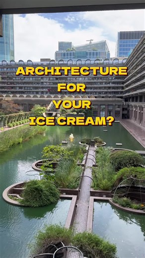 “Architecture for your Ice cream” 🍦 goes International with it’s 1st episode in English 🇬🇧 Please, comment below what building you want to see next ✨ Concept & ice cream eater: @Chara Kontochristou Research: Thanos Ioannidis #architectureforyouricecream #londonhotspots #barbican #narratorvoice #designsips
