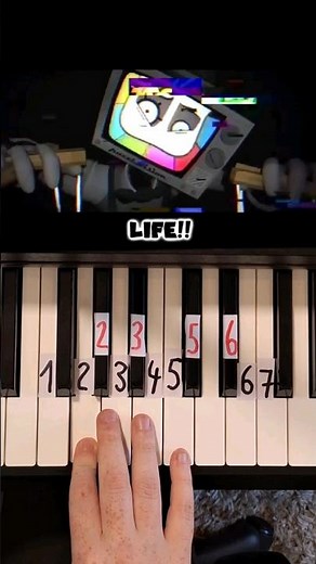 Creative Control SMG4 Piano Tutorial #shorts