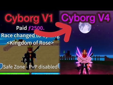 Unlock Cyborg Race V1-V4 in Blox Fruits - Complete Guide!