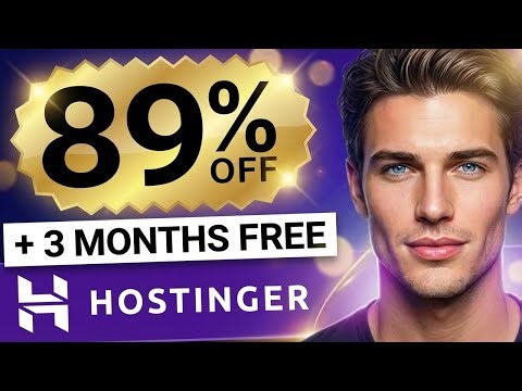 Hostinger Coupon Code 2026 ✅ Biggest Discount – 89% OFF + FREE Months