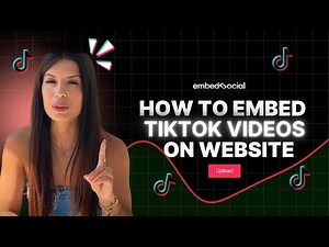 How To Embed a TikTok Video Feed on Your Website in Seconds | Tutorial by EmbedSocial
