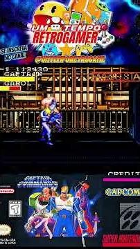 CAPTAIN COMMANDO⭐️(Os Clones Bionicos 🧬) #retrogames #shorts #snes