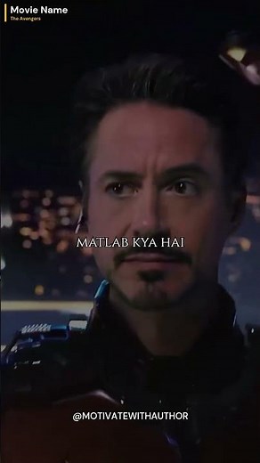 The Tony Stark Quote You Misunderstood | Iron Man's Deepest Message #motivation #shortvideo