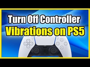 How to Turn Off Controller Vibration On PS5 (Fast Method)