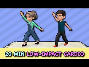 20-Min Low-Impact Cardio for Kids: Fun Home Workout! - Videos For Kids