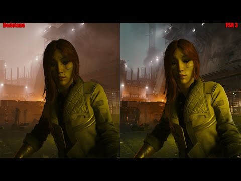 FSR 3 VS Redstone Image Quality Test 4K