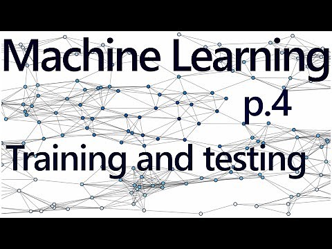 Regression Training and Testing - Practical Machine Learning Tutorial with Python p.4