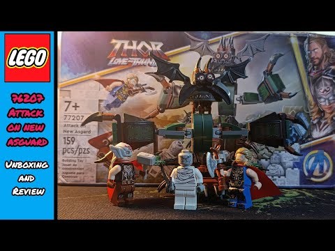 LEGO 76207 Attack on New Asgard | Thor: Love and Thunder Speed Build & Review