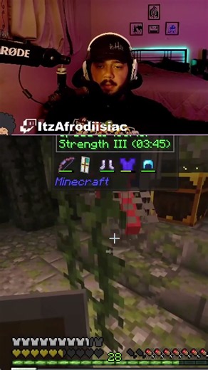 Poison is brutal in Minecraft