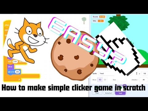 How to make an easy simple clicker game on scratch (just the basics small effect)