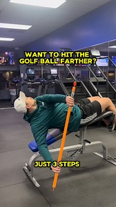Want to hit farther golf drives in 3 easy steps? Like this video and follow me for free workouts, golf tips and more. Start improving your game today! #golffitness #golftips #golf | J Golf Fitness