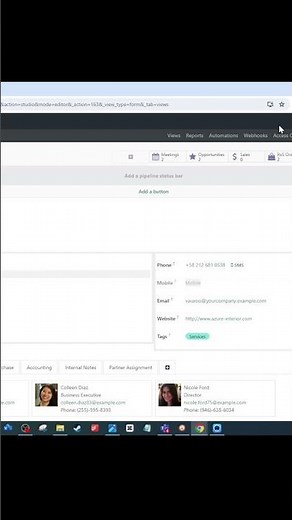 Add Smart Buttons in ODOO