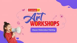 31 reactions | Learn to paint the majestic Macaw with Watercolours! Check out the complete video from our Free Online Camel Art Workshops for a step-by-step guide. #Camel #CamelArtWorkshop #Art #Painting #ArtClass | Kokuyo Camlin | Facebook
