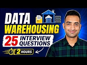 Last Minute Data Modeling and Warehousing Interview Prep Kit : Complete Revision in 2 Hours
