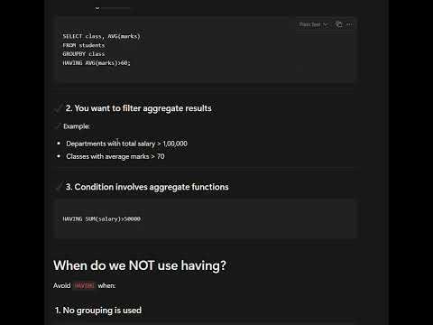 Day 5 of learning sql