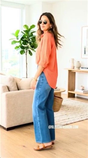 Top Trending Summer Denim Jeans Outfits for Women 2026 7 #shorts