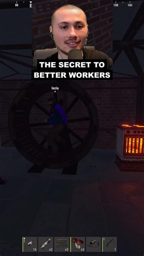 THE SECRET TO BETTER WORKERS #shorts #rust #gaming