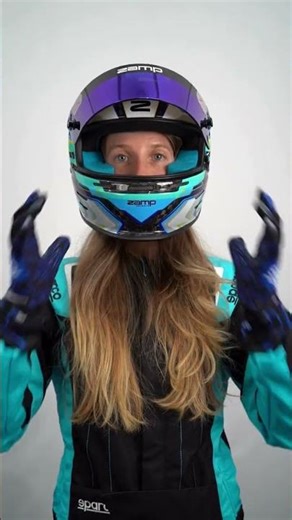 ZAMP RZ 48 YOUTH CARBON BLUE - TRY ON VIDEO