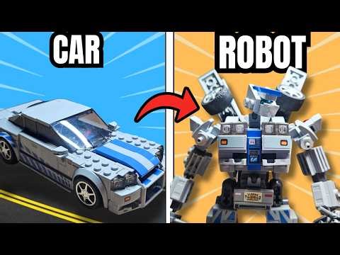 I Tried Building Transformers LEGO Movie Cars…