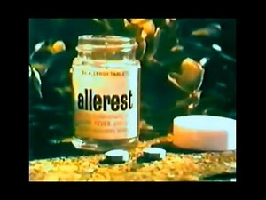 Allerest Allergy Tablets Commercial (1971)
