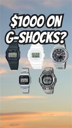 $1000 G-SHOCK Shopping Spree?