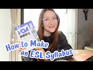 EASY & FAST way to make a syllabus from scratch, transform your textbook into a simple syllabus