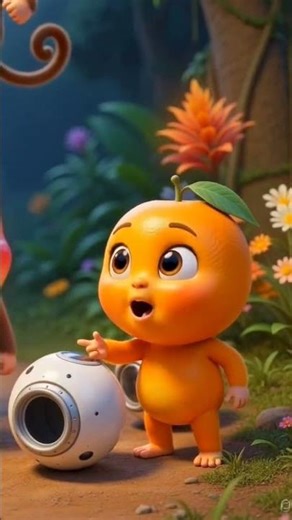 Space mission of Mojo Tale garden follow for more ✨ #monkeystory #kidsanimation #youtubeshorts