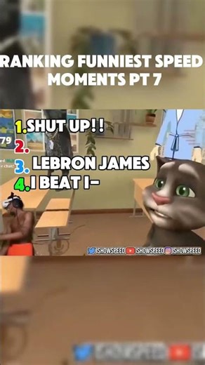 Ranking funniest speed moments part 7 #speed #speedy #ishowspeed #memes