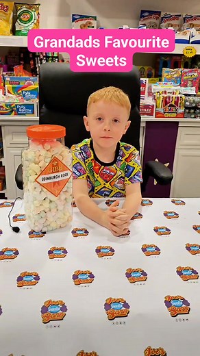 Trying Grandad's Favourite Sweets 🙊 - Edinburgh Rock 🏴󠁧󠁢󠁳󠁣󠁴󠁿 Zac tastes Edinburgh Rock - a traditional scottish candy, it takes like a soft rock and is a huge favourite in our store 🙊 #Sweets #candy #throwback #food #foodie #trending #viral #kids #sweetshop #JoesSweetieBarn #tiktokvideo #tiktokfood #trending #fyp #tiktokcandy #tiktok #tiktokviral #trendingtiktok #Scotland #tiktokkids #kidsoftiktok #tiktoksweets #tiktokcandy #reels #viralreels #foodreels #uk | Joe's Sweetie Barn