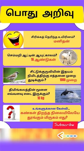 பொது அறிவு 48 #shorts #gk #viral #reels