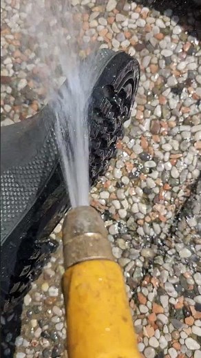 Washing fishing boots and waders