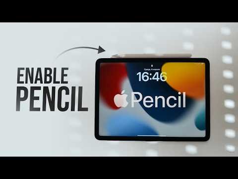 How to Enable iPad Pencil (tutorial)