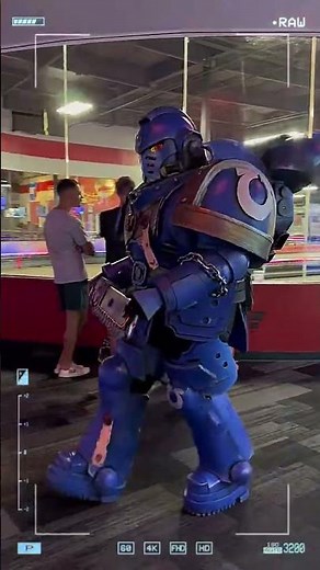 Cosplay Warhammer 40K ultramarine #costume #warhammer40k