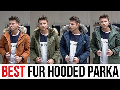 Best Fitting Fur Hooded Parka Jackets For Men In 2019 (New Look, Boohooman, Burton & More)