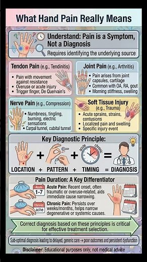 Hand Pain: How to Treat It the Right Way