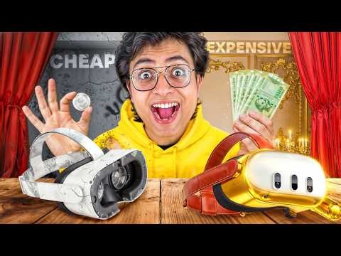 Cheapest VS Most Expensive VR 😍
