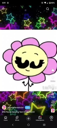 flower bfdi reversed
