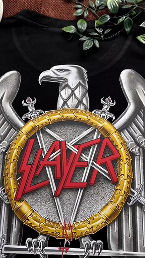 Thrash till the end—SLAYER FOREVER 🤘 You can order here : https://www.rockinstinct.net/collections/slayer/products/slay-2d-260225100-shirt-sweatshirt | Slayer's Thunder Fans