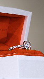 4.8K views · 89 reactions | Our masterfully crafted French cut pavé setting brings unparalleled brilliance to the VELA Cathedral Solitaire Ring and offers a stunning view of our perfectly cut center diamond. #HeartsOnFire #LoveUnleashed #VELACollection | Hearts On Fire | Facebook