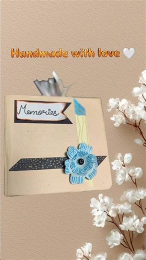 Handmade Anniversary Scrapbook💗#gift #viral #diy #love #handmade #craft #artist #craft #shorts #reel