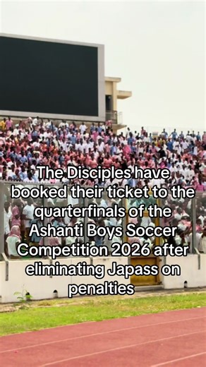 Disciples Reach Quarterfinals in Ashanti Boys Soccer 2026