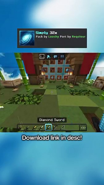 ✅ Top 3 Best MCPE Pvp Texture Pack (32x) | Minecraft #texturepack #pvp #mcpe